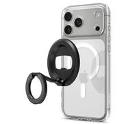 Spigen O-mag Ring Soporte Movil Anillo Magnético Ajustable para [MagSafe y Pixelsnap] iPhone 17 17e 16 15 14 13 12 Pro MAX Air y Fundas MagSafe para Pixel 10 XL Fold y Samsung S26 Ultra - Negro