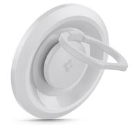 Spigen O-mag Soporte Movil Anillo Magnético 360° Rotación Agarre para [MagSafe y Pixelsnap] iPhone 17 17e 16 15 14 13 12 Pro MAX Air y Fundas MagSafe para Pixel 10 XL Fold y Samsung S26 Ultra - Blanco