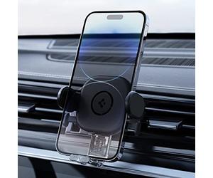 Spigen OneTap Soporte Universal Soporte Móvil Coche, Soporte de Coche Ajustable para Ventilación, Soporte Estable Compatible con iPhone, Samsung, Xiaomi, Pixel, etc., Apto para 4 a 8 Pulgadas