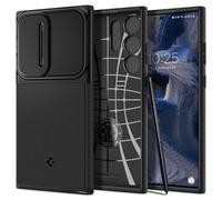 Spigen Optik Armor, negro - Samsung Galaxy S23 Ultra