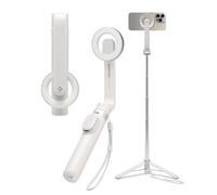 Spigen Palo Selfie Wondersnap MagFit S571W Compatible con Magsafe, [Ligero y Portátil][Soporte Reforzado] para iPhone, Samsung Galaxy, Google Pixel, Xiaomi - Dune Beige