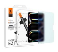 Spigen PaperTouch EZ Fit Protector de Pantalla con Textura de Papel para iPad Pro 11 Pulgadas (M5, 2025 / M4, 2024) - 8.ª y 7.ª Generación, 1 Unidad, Cristal Templado Mate, Sensación Papel, Dureza 9H
