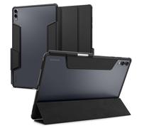 Spigen para Galaxy Tab S11 Ultra Funda (2025), Ultra Hybrid Pro, Cubierta Tri-Fold con Espalda Transparente y Soporte para S Pen, 14.6 pulgadas, Negra