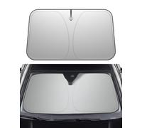 Spigen Parasol para Parabrisas Delantero de Coche con Protección UV y Térmica, Parasol Plegable Universal para Coches, Hatchbacks y Berlinas, Incluye Bolsa de Almacenamiento (140 x 80 cm)