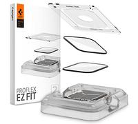 Spigen Protector Pantalla Apple Watch 7 45mm - 2 Unidades, Proflex EZ Fit, Kit de Instalación Incluido, Cobertura Completa, PMMA-Film