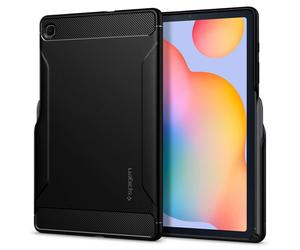 Spigen Rugged Armor Designed for Galaxy Tab S6 Lite Case with S Pen Ho