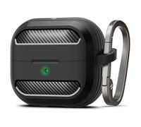 Spigen Rugged Armor Designed for Samsung Galaxy Buds3 Pro and Galaxy Buds 3 (2024) Shockproof Protective Case - Matte Black