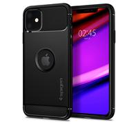 Spigen Rugged Armor, negro - iPhone 11