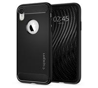 Spigen Rugged Armor, negro - iPhone XR