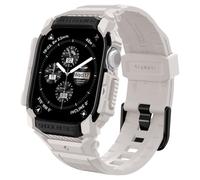 Spigen Rugged Armor Pro Funda y correa de TPU Compatible con Apple Watch Serie 11/10 42mm (2025/2024) - Beige Dune