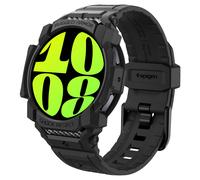 Spigen Rugged Armor Pro, negro mate - Samsung Galaxy Watch7 (44 mm)