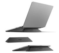 Spigen Slim Fold Soporte Portátil [Ultrafino y Portátil] Plegable para Ordenador, Elevador para Laptop con Ángulo ergonómico, Antideslizante, Compatible con MacBook Pro/Air/Neo y iPad Pro/Air 11"-16"