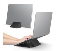 Spigen Slim Fold Soporte Portátil [Ultrafino y Portátil] Plegable para Ordenador, Elevador para Laptop con Ángulo ergonómico, Antideslizante, Compatible con MacBook Pro/Air/Neo iPad Pro/Air 11"-16"