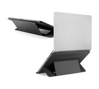 Spigen Slim Fold Soporte Portátil [Ultrafino y Portátil] Plegable para Ordenador Portatil, Ángulo ergonómico, Laptop Stand Antideslizante, Compatible con MacBook Pro, MacBook Air y MacBook Neo 13"-14"