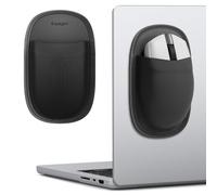 Spigen Soporte Adhesivo para Ratón para Portátil, Tela Resistente [Ultradelgado y Ligero] Bolsillo Adhesivo, Organizador para Ratón Inalámbrico, Cables y Accesorios Compatible con Macbook Neo Pro Air
