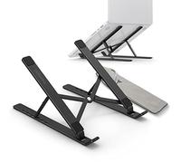 Spigen Soporte Portatil Universal Plegable para Portátil en 6 Pasos con múltiples Ángulos Compatible con Todos los Ordenadores Portátiles de 10-15,6 Pulgadas