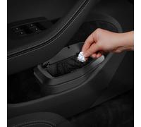 Spigen Tesla Model 3 Highland 2024 Bote de Basura para Coche con 50 bolsas, Accesorio para Asiento Delantero, Almacenamiento Portátil para Coche Bote de Basura para Tesla