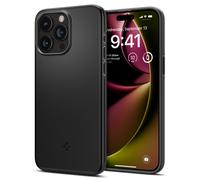 Spigen Thin Fit, negro - iPhone 15 Pro