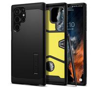 Spigen Funda Tough Armor Compatible con Samsung Galaxy S22 Ultra 5G - Negro