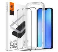 Spigen tR Align Master 2 Pack, FC negro - iPhone 14 Plus/iPhone 13 Pro Max