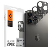 Spigen tR Optics 2 Pack, grafito - iPhone 13 Pro/13 Pro Max