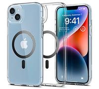 Spigen Ultra Hybrid Magfit Carcasa para iPhone 14 Plus MagSafe [Anti-Amarillamiento] - Fibra de Carbono