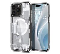 Spigen Funda para iPhone 15 Pro MAX, Ultra Hybrid MagFit, Compatible con MagSafe - ZeroOne Blanco