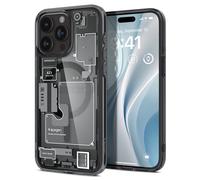 Spigen Funda para iPhone 15 Pro, Ultra Hybrid MagFit, Compatible con MagSafe - ZeroOne