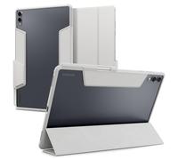 Spigen Ultra Hybrid Pro Funda para Galaxy Tab S12 Ultra / S11 Ultra | Estuche transparente con soporte para S Pen y soporte, función de encendido y apagado automático para 2026/2025 - Gris