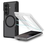 Spigen Ultra Hybrid Pro MagFit Frost Black Bundle - Funda y Protector de Pantalla para Z Fold 8 Ultra