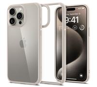 Spigen Ultra Hybrid, titanio natural - iPhone 15 Pro