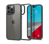 Spigen Ultra Hybrid, verde abismo - para iPhone 14 Pro Max