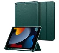 Spigen Urban Fit Diseñado para iPad 10.2, Funda iPad 9ª Generación (2021) / iPad 8ª Generación Funda (2020) / iPad 7ª Generación Funda (2019) - Midnight Green