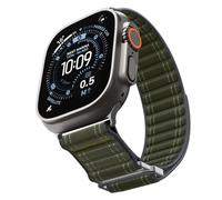 Spigen WBF0 Correa para Apple Watch Ultra 4/3/2/1, Series 12/11/10 | Correa deportiva nailon transpirable con velcro para entreno y diario para 49/46/45/44/42mm
