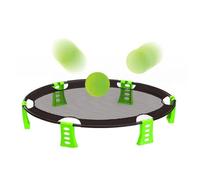 Spike Ball Game Juego, el Set de Juegos Al Aire Libre Incluye Jugar a la Red con 6 Bolas, Bolso con Cordón, Bomba de Pelota para Parque, Patio Trasero, Playa Descubrir la Nueva Tendencia Deportiva