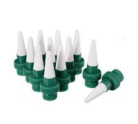 Spike De Riego Automático Sistema De Riego De Plantas Automáticas Cerámica De Cerámica De Flores Automáticas Y Sistema De Pilotes De Riego De Goteo Para Uso Interior Y Exterior (12 Piezas)