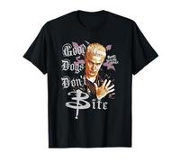 Spike Good Dogs Don't Bite Retro Vampire Y2K TV Show Camiseta
