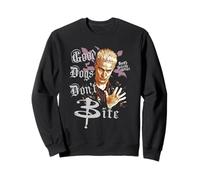 Spike Good Dogs Don't Bite Retro Vampire Y2K TV Show Sudadera