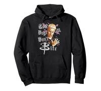 Spike Good Dogs Don't Bite Retro Vampire Y2K TV Show Sudadera con Capucha
