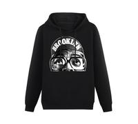 Spike Lee Brooklyn New York NYC Hoody Unisex Ptinted Hoodies Long Sleeve Men's Hooded with Pocket Black XXXL