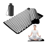 Spike Mat - Juego de masaje de meditación con almohada, colchoneta de presión para masaje de acupresión, accesorio de meditación para viajes en casa, oficina, alivio de dolores de cuello y espalda