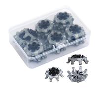 Spikes De Zapatos De Golf, Prácticos para Instalar, Picos De Golf De Rápido, Tacos De Softspikes, Estabilidad Mejorada del Pie, 11x9x3cm, para Torneo, Juego De Curso Y Uso del Club