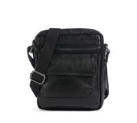 Spikes & Sparrow Apache Bandolera negro, cuero, hombre