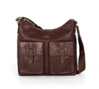 Spikes & Sparrow Arizona, Bolso Bandolera Mujeres, marrón Oscuro, 28 x 10 x 28 cm