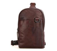 SPIKES & SPARROW bolsa de la eslinga Bronco Slingbag Dark Brown