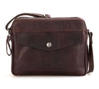 SPIKES & SPARROW bolso bandolera Hawaii Crossover Dark Brown