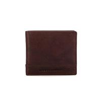 SPIKES & SPARROW Bronco Billfold Wallet RFID Dark Brown