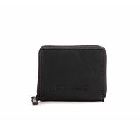 Spikes & Sparrow Bronco - Cartera de Piel RFID (10 cm), Negro, 10x1x8,5