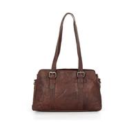 Spikes & Sparrow Oklahoma, Bolso Bandolera Mujeres, Marron Oscuro, 31 x 10 x 19 cm