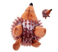 Spiky Dog Ball - Plush Squeaky Dog Toy Balls Puppy Chew Toys, Squeaky Balls for Dogs | Squeaky Dog Toy Balls, Aggressive Natural Rubber Chew Ball, Stuffed Dog Toys For Dog Teeth Cleaning